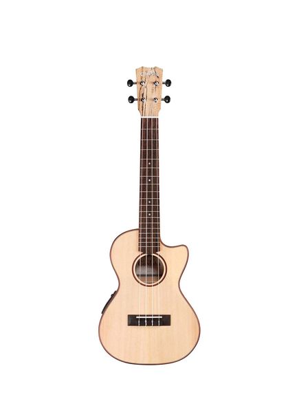 24T-CE Cutaway Tenor Natural Electro Acoustic Ukulele