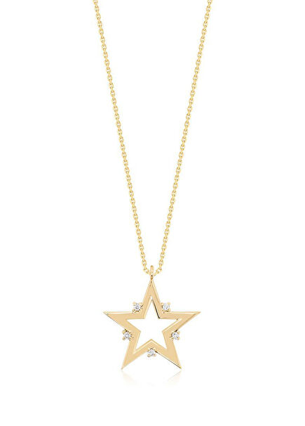 Star 14 Carat Women's Diamond Necklace