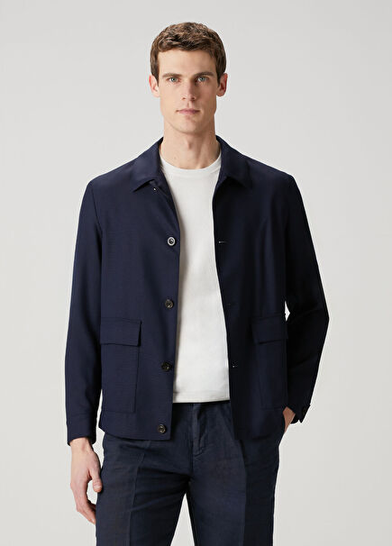 Navy Blue Jacket