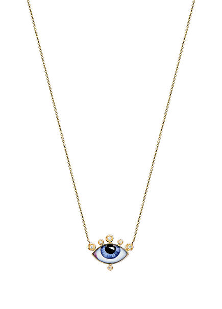 Russe Petit Bleu Women's Gold Necklace