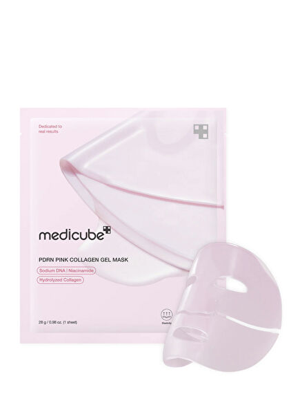 PDRN Pink Collagen Gel Mask Elastikiyet Koruyucu & Besleyici Kolajenli Jel Yüz Maskesi 28 gr