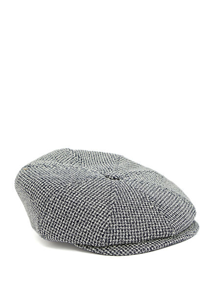 Lacivert Beyaz Erkek Şapka