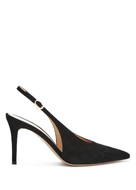 Robbie Black Suede High Heels