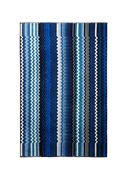 Giacomo Blue Bathroom Rug