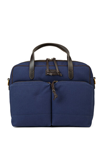 Coffee Navy Blue Travel Bag