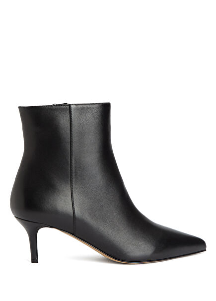 Siyah Kadın Deri Bot