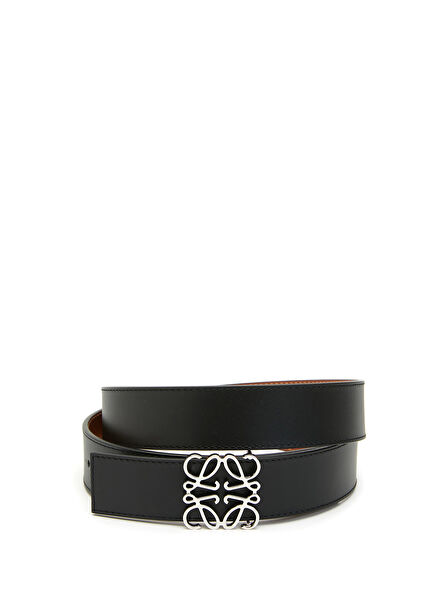 Black Mens Leather Belt