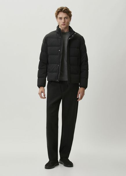 Black Wool Pants