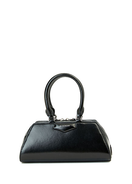 Antigona Cube Black Women's Leather Bag