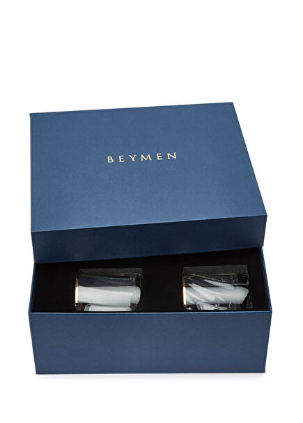 Gold Detaylı Cam Viski Seti