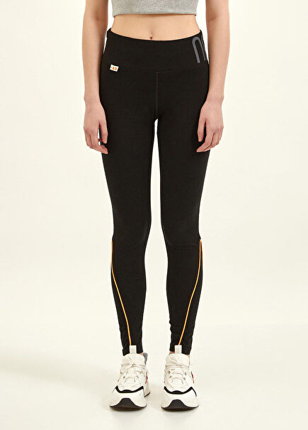 Kia Super Hi-Rise Black Leggings