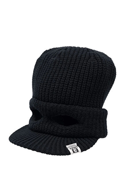 Black Men's Wool Hat