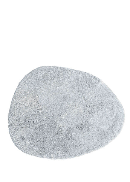 Mother-of-Pearl Gray Bamboo Single Bath Mat 90 x 110