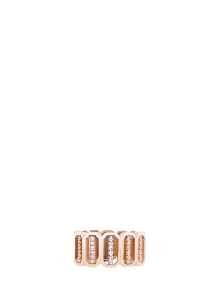 Aura Diamond Women's Gold Ring