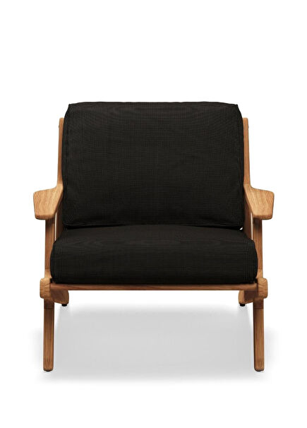 Gloster Bay Sling Granite Natural Tik Ağacı Bahçe Koltuğu