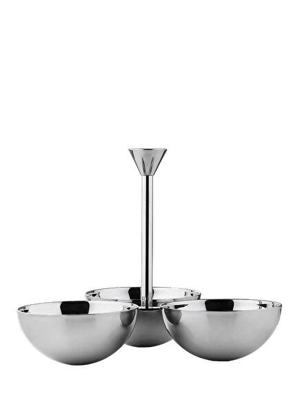 Krom Metal 3'lü Çerezlik