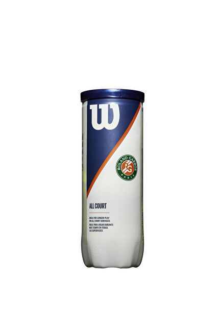 WRT126400 Roland Garros All Ct 3 Ball Tenis Topu 