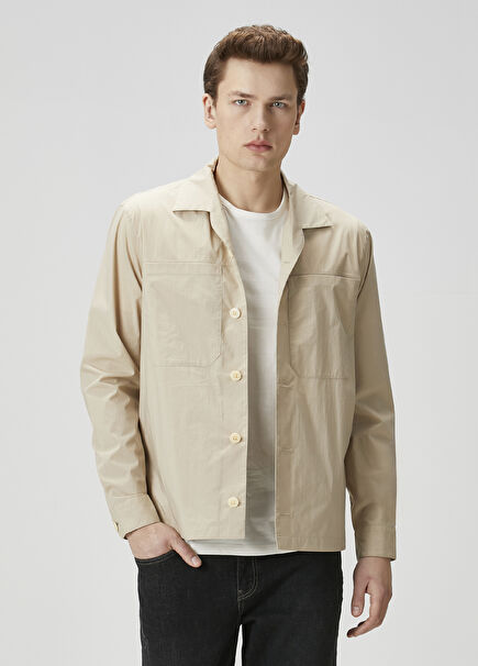 Beige Outer Shirt