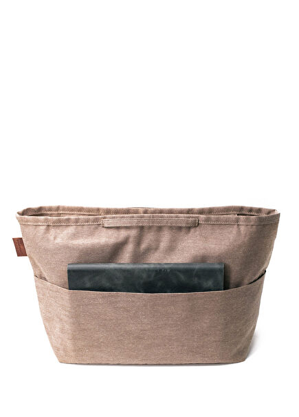 Tote Açık Kahve Çanta İçi Düzenleyici