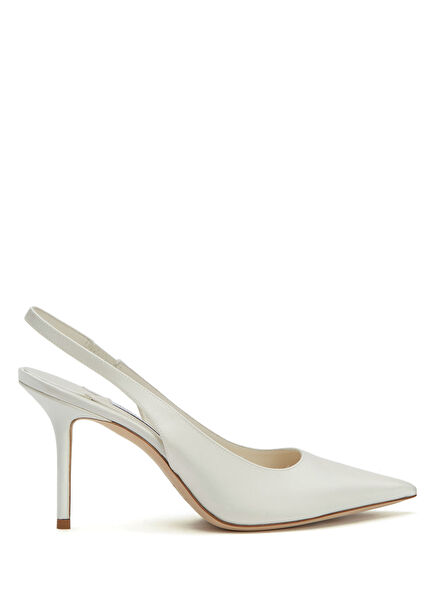 Love SB White Satin High Heels