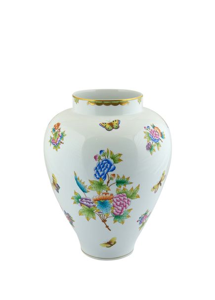 Victoria Desenli Porselen Vazo