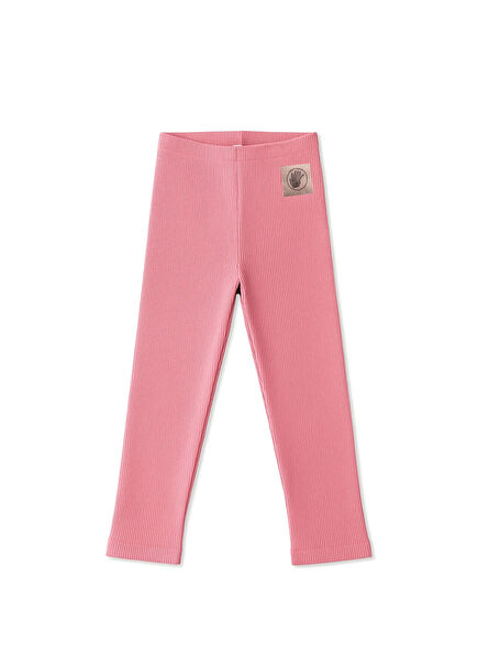 Pembe Kaşkorse Kız Çocuk Tayt