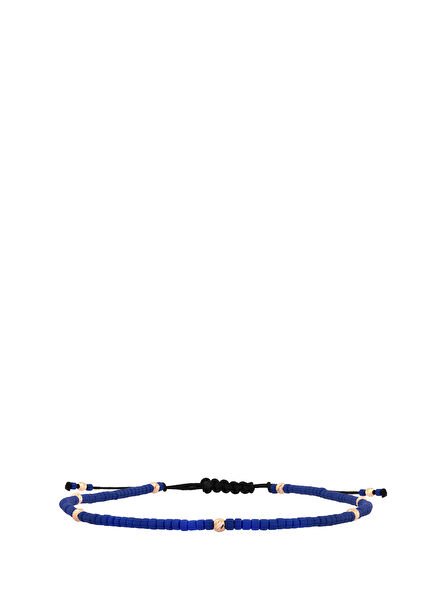 14K Gold Bead Women's Anklet