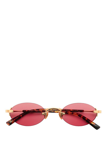 Quantum Altın Pembe Metal Kadın Güneş Gözlüğü