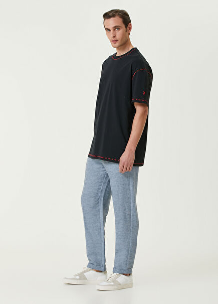 Free Heaven Gi̇zli̇ Buttoned Straight Fit Men's Trousers