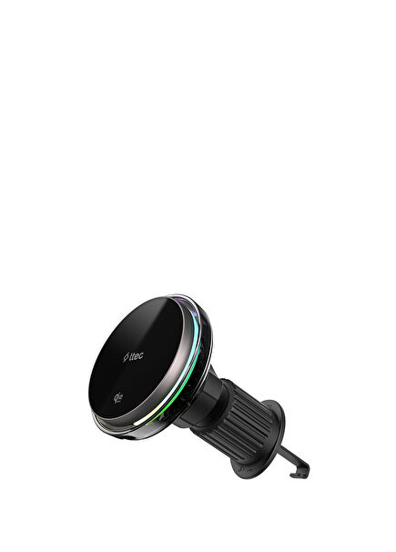 AirCharger Drive Pro 2 Qi2.2 MagSafe Özellikli 25W iPhone/Android Soğutuculu Kablosuz Hızlı Şarj Özellikli Araç İçi Telefon Tutucu