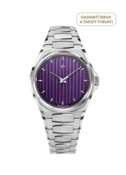 6221501C Arsenale 40 Automatic Grey Steel Men's Wristwatch