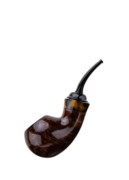 13013-14 Koyu Kahverengi Briar Pipo 