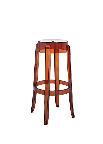 Charles Ghost Amber Stool