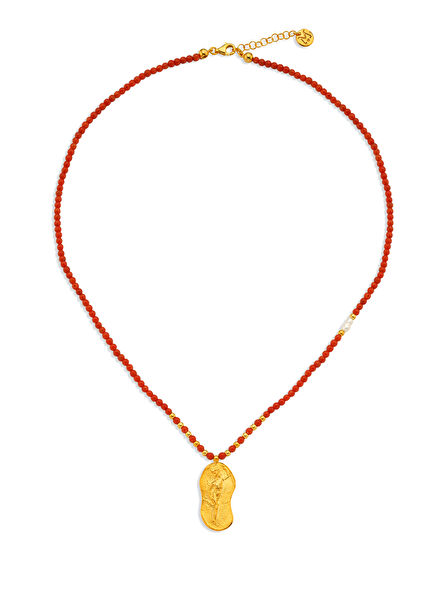 Coral Hermes Multicolored Women's Necklace