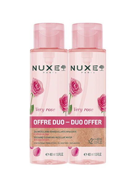 Very Rose Yatıştırıcı Temizleyici Micellar Su 2 x 400 ml