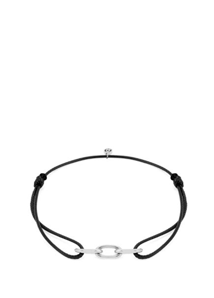 Forsa Silver Plated Steel Men's Lucky Bracelet