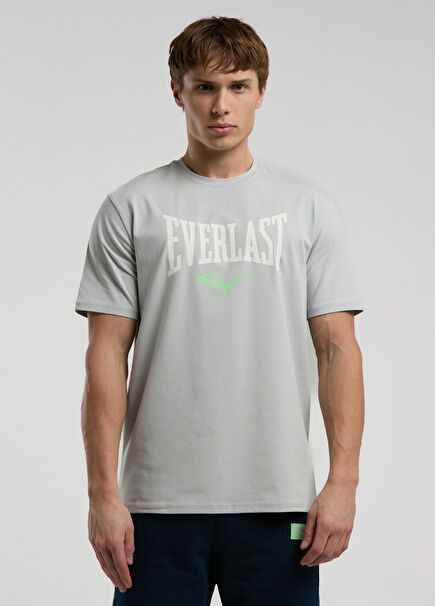 Boxing Club Light Grey Men's Sports T-shirt