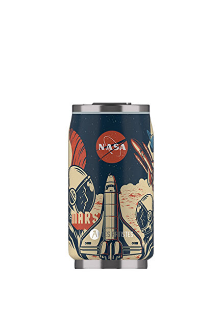 NASA Thermal Insulated Box Stainless Steel Thermos Flask 280 ml