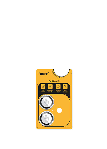 iPhone 17 Silver Metal Kamera Lens Koruyucu 