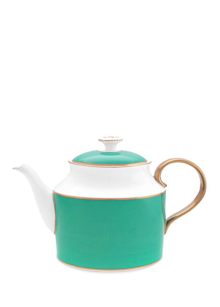 Chique Yeşil Porselen Çaydanlık