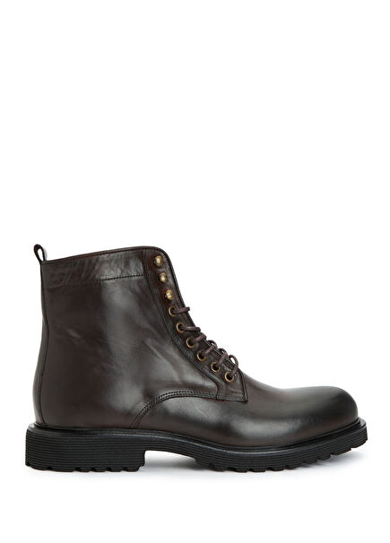 Brown Men's Leather Boots