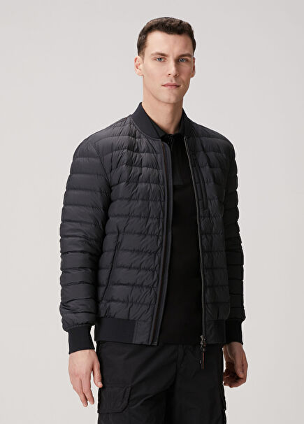 Breving Siyah Bomber Mont