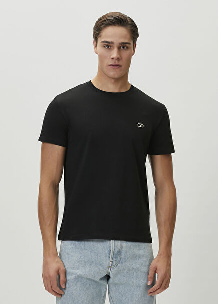 Regular Fit Black T-Shirt