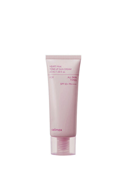 Heart Pink Tone Up Sun Cream SPF50+ Yatıştırıcı Güneş Kremi 40 ml