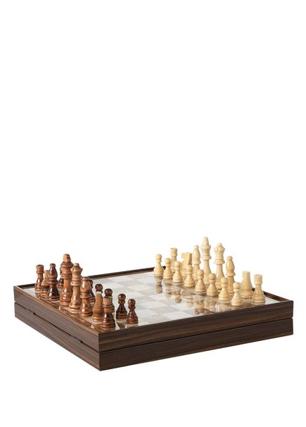 Map Brown Wooden Chamber Chess