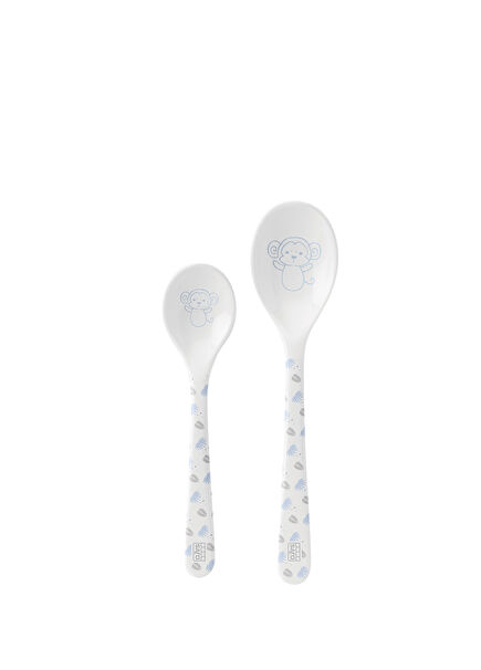 Monkey 2-Pack Melamine Feeding Spoon