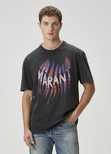 Anthracite Printed T-Shirt