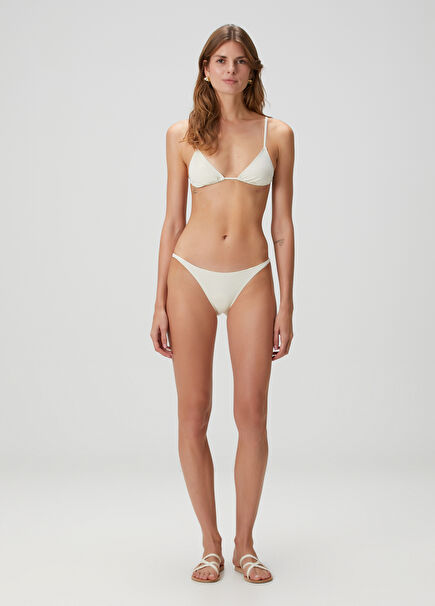Kırık Beyaz Bikini Altı