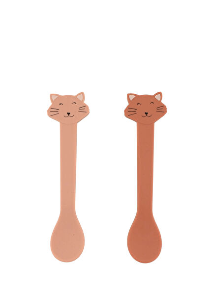 Mrs. Cat Pembe 2li Kaşık Seti