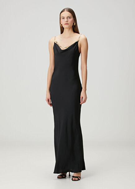 Black Maxi Evening Dress